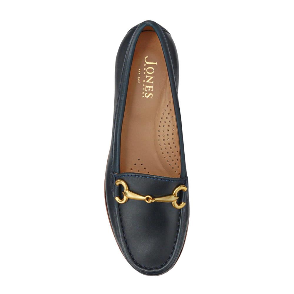 Navy Leather