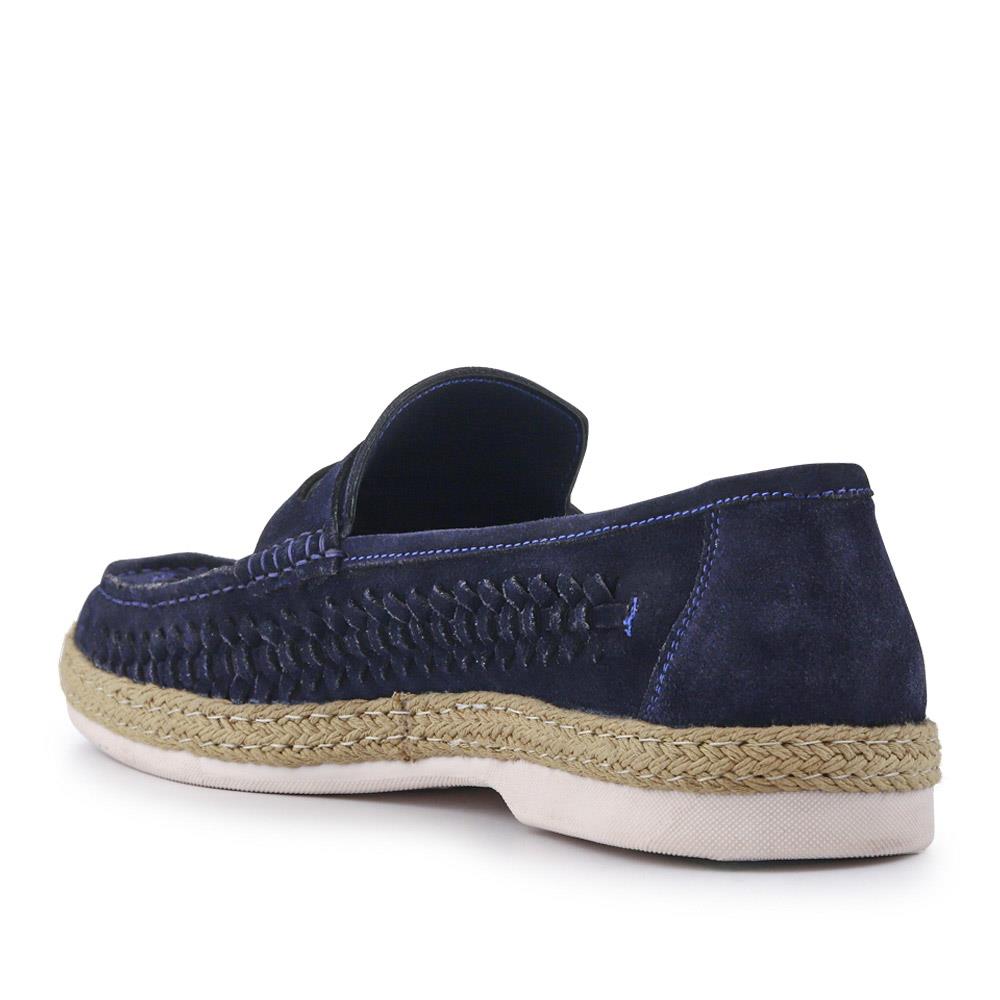 Navy Suede
