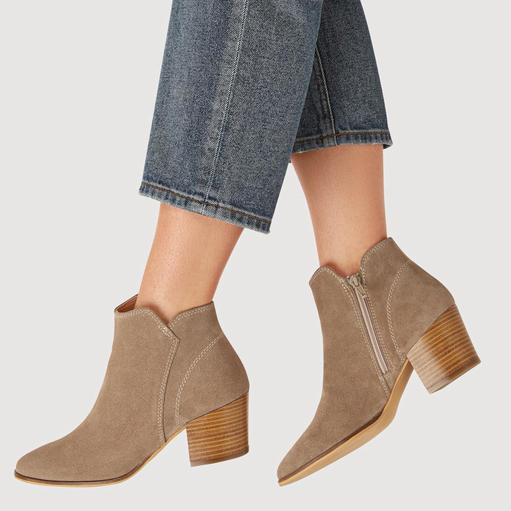 Taupe Suede