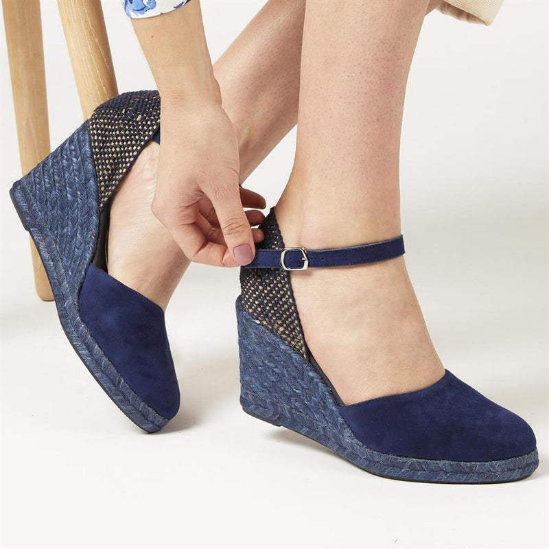 Navy wedges uk best sale