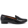 Black Patent Croc