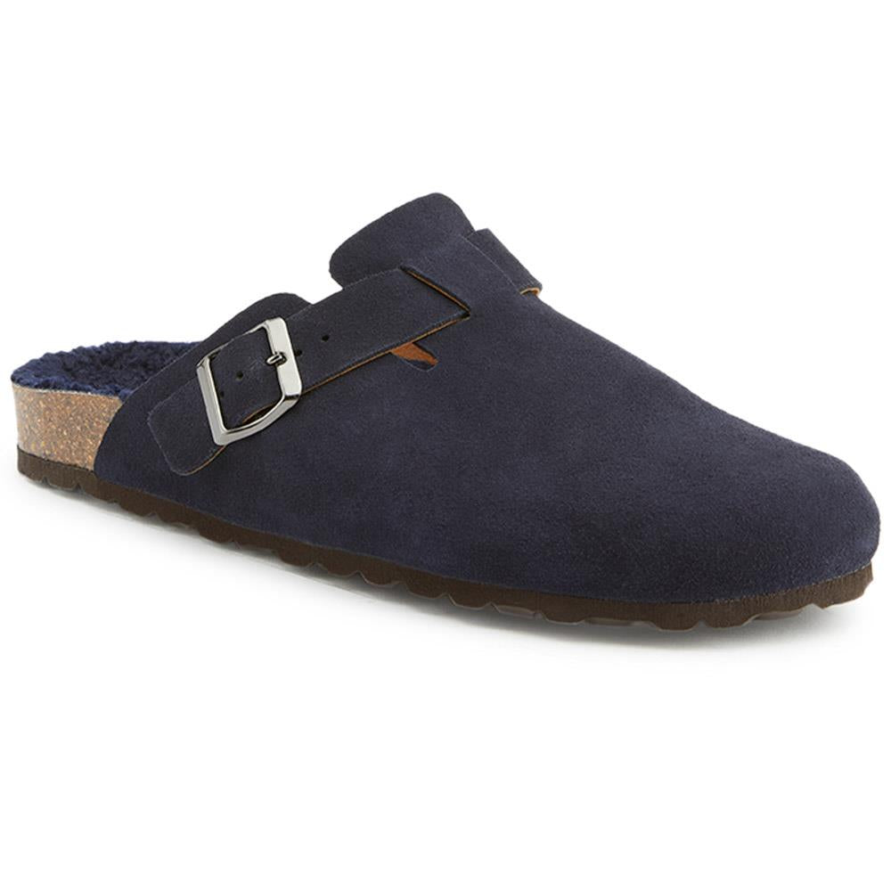 Navy Suede