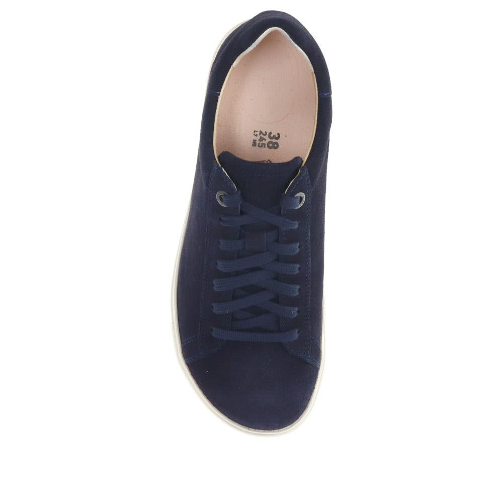 Navy Suede