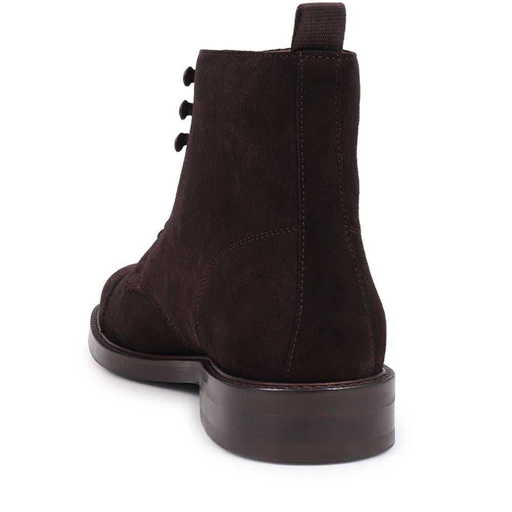 Dark Brown Suede