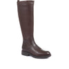 Capree Leather Knee High Boots - CAPREE / 320 545