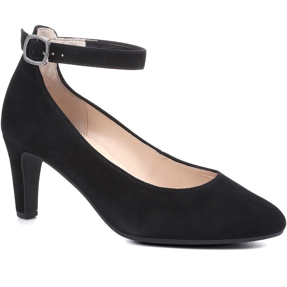 Buckle Heeled Court Shoes - GAB36502 / 322 694