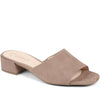 Heeled Leather Sandals - GAB37519 / 323 534
