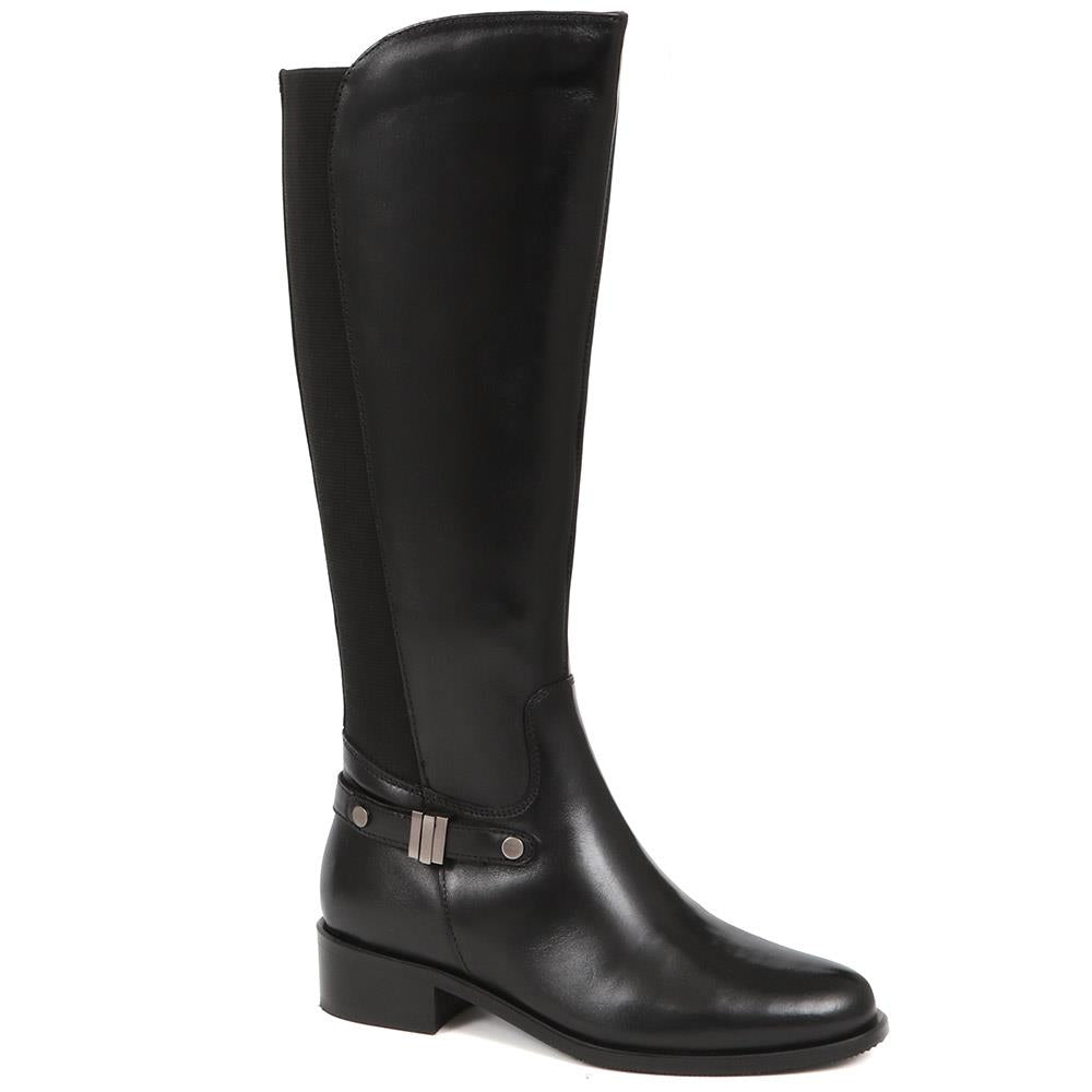 SERINA Leather Calf Boots - SERINA / 324 338