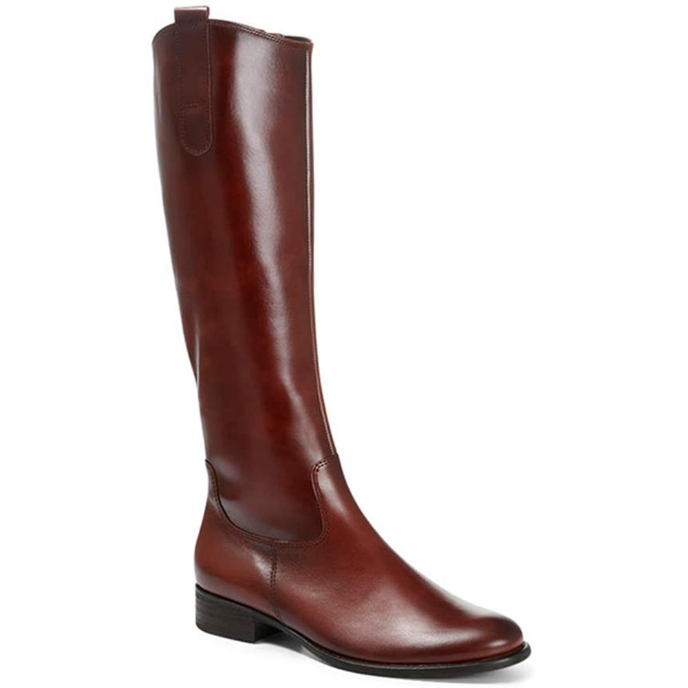 Brook Extra Slim Fit Calf Leather Rider Boots - GAB30576 / 316 817